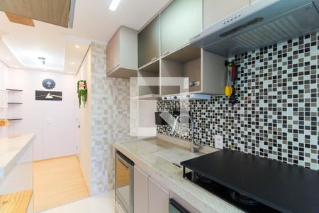Cozinha de apartamento para alugar com 2 quartos, 45m² em Brás, São Paulo