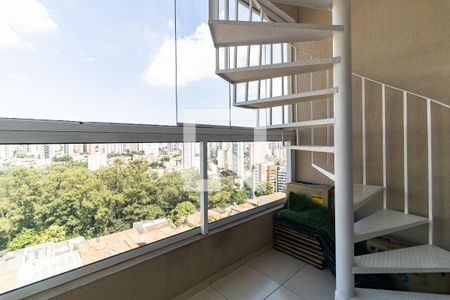 Varanda da Sala de apartamento à venda com 2 quartos, 79m² em Cambuci, São Paulo