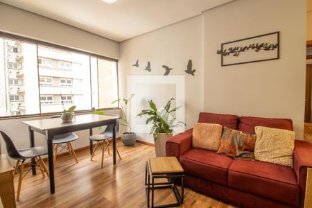 Sala de apartamento à venda com 3 quartos, 163m² em Boa Vista, Porto Alegre