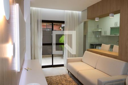 Sala de apartamento para alugar com 2 quartos, 64m² em Santa Maria, São Caetano do Sul