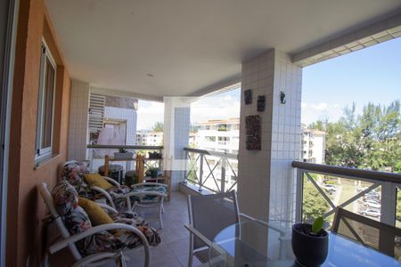 Varanda de apartamento à venda com 2 quartos, 100m² em Barra da Tijuca, Rio de Janeiro