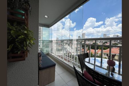 Varanda da Sala de apartamento à venda com 2 quartos, 61m² em Vila da Saúde, São Paulo