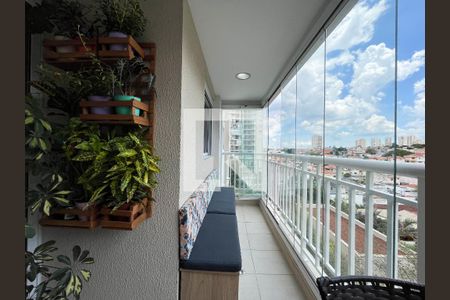 Varanda da Sala de apartamento para alugar com 2 quartos, 61m² em Vila da Saúde, São Paulo