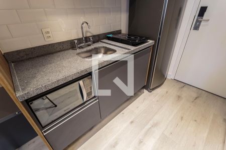 Studio para alugar com 24m², 1 quarto e sem vaga Studio para alugar com 24m², 1 quarto e sem vagaCozinha