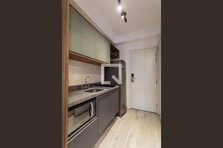 Studio para alugar com 24m², 1 quarto e sem vaga Studio para alugar com 24m², 1 quarto e sem vagaCozinha