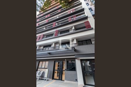 Studio para alugar com 24m², 1 quarto e sem vaga Studio para alugar com 24m², 1 quarto e sem vagaFachada