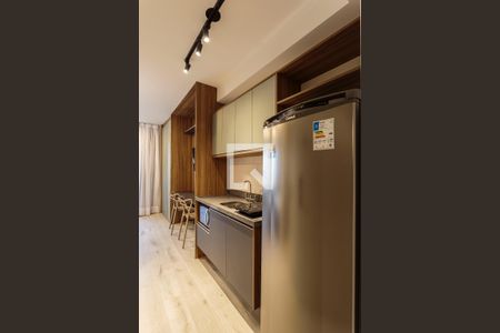 Studio para alugar com 24m², 1 quarto e sem vaga Studio para alugar com 24m², 1 quarto e sem vagaCozinha