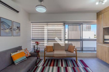 Sala de apartamento à venda com 1 quarto, 40m² em Pompeia, São Paulo