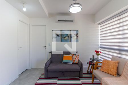 Sala de apartamento à venda com 1 quarto, 40m² em Pompeia, São Paulo