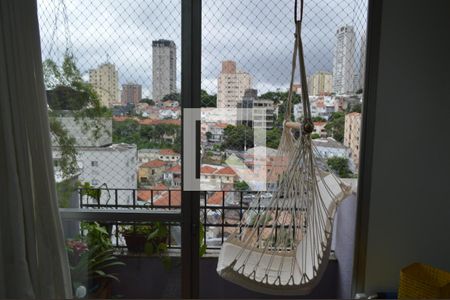 Varanda da Sala de apartamento à venda com 2 quartos, 55m² em Vila Mariana, São Paulo