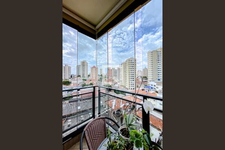 Varanda da Sala de apartamento à venda com 2 quartos, 60m² em Vila Bertioga, São Paulo