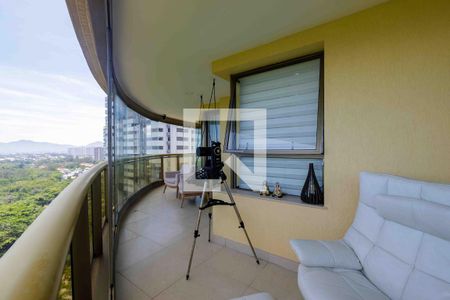 Varanda de apartamento à venda com 4 quartos, 262m² em Barra da Tijuca, Rio de Janeiro