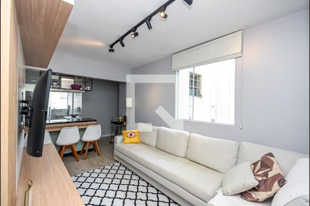 Sala de apartamento para alugar com 2 quartos, 65m² em Pinheiros, São Paulo