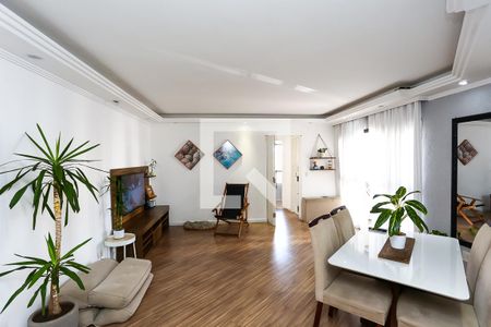 Sala de apartamento à venda com 3 quartos, 74m² em Jardim Henriqueta, Taboão da Serra