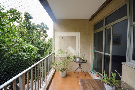 Varanda da Sala de apartamento à venda com 3 quartos, 130m² em Maracanã, Rio de Janeiro