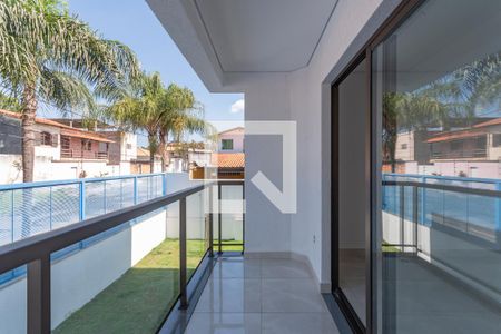 Sala - Varanda de apartamento à venda com 3 quartos, 102m² em Trevo, Belo Horizonte