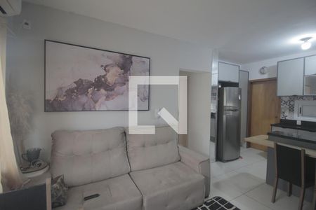 Sala de apartamento à venda com 2 quartos, 52m² em Harmonia, Canoas