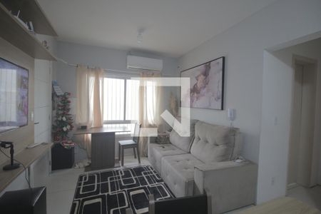 Sala de apartamento à venda com 2 quartos, 52m² em Harmonia, Canoas