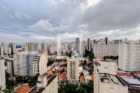 Vista da Sala de apartamento à venda com 1 quarto, 48m² em Vila Mariana, São Paulo