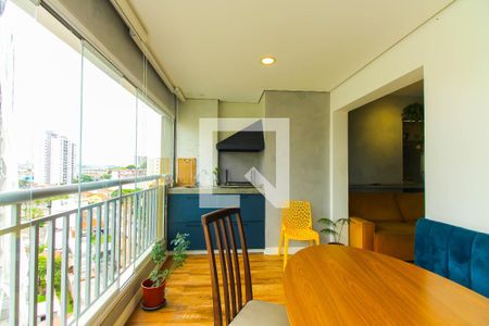 Varanda  de apartamento à venda com 2 quartos, 69m² em Chácara Seis de Outubro, São Paulo