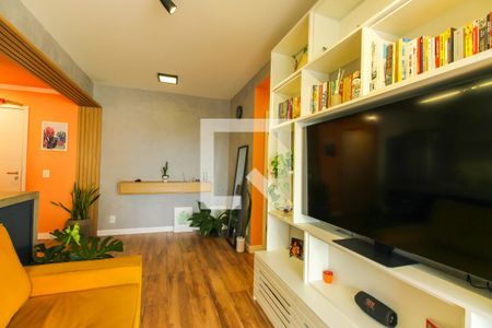 Sala de apartamento para alugar com 2 quartos, 69m² em Chácara Seis de Outubro, São Paulo