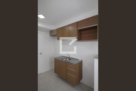 Sala/Cozinha e área de serviço de apartamento à venda com 1 quarto, 32m² em Vila Ré, São Paulo