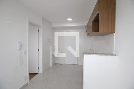 Sala/Cozinha e área de serviço de apartamento à venda com 1 quarto, 32m² em Vila Ré, São Paulo