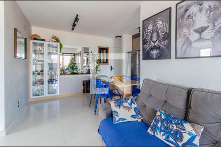 Sala de apartamento à venda com 2 quartos, 59m² em Vila Dom Pedro I, São Paulo