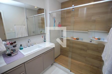 Banheiro da Suíte de apartamento à venda com 2 quartos, 78m² em Botafogo, Rio de Janeiro