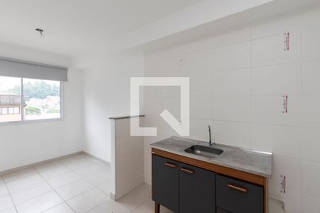 Sala/ Cozinha de apartamento à venda com 1 quarto, 27m² em Jardim Mirante, São Paulo