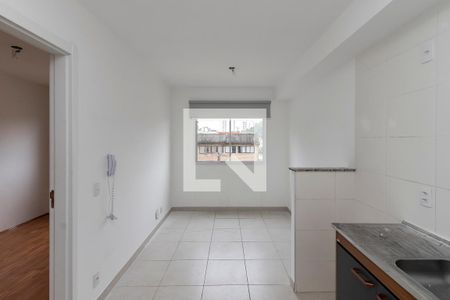 Sala/ Cozinha de apartamento à venda com 1 quarto, 27m² em Jardim Mirante, São Paulo