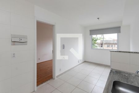 Sala/ Cozinha de apartamento à venda com 1 quarto, 27m² em Jardim Mirante, São Paulo