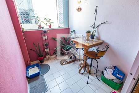 Varanda de apartamento à venda com 3 quartos, 102m² em Santa Branca, Belo Horizonte