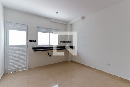 Sala e Cozinha de apartamento à venda com 1 quarto, 28m² em Jardim São Paulo, São Paulo