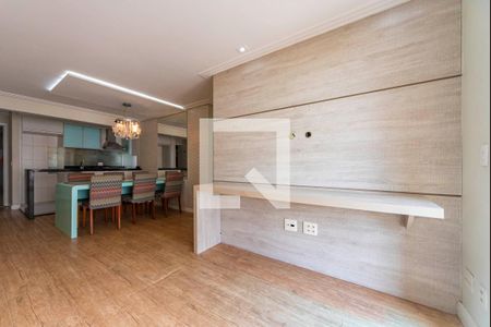 Sala de apartamento à venda com 3 quartos, 80m² em Vila Valparaiso, Santo André