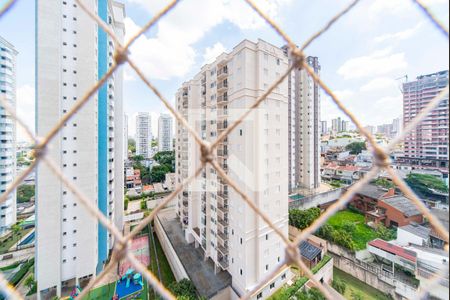 Vista da Varanda da Sala de apartamento à venda com 3 quartos, 80m² em Vila Valparaiso, Santo André