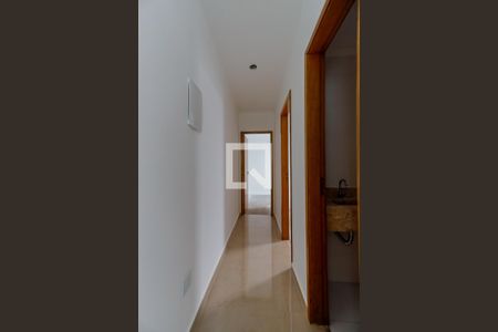 Corredor Quartos de apartamento para alugar com 2 quartos, 39m² em Jardim São Paulo, São Paulo
