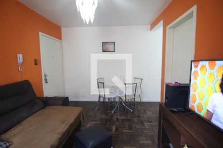 Sala de apartamento à venda com 1 quarto, 55m² em Nossa Senhora das Graças, Canoas