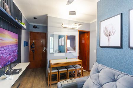 Sala de apartamento à venda com 2 quartos, 86m² em Vila Alto de Santo Andre, Santo André