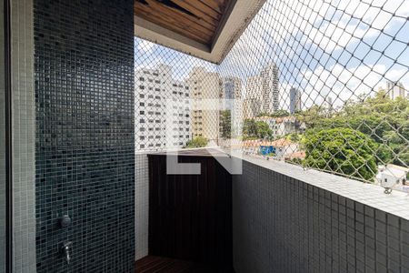 Varanda da Sala de apartamento para alugar com 1 quarto, 45m² em Aclimação, São Paulo