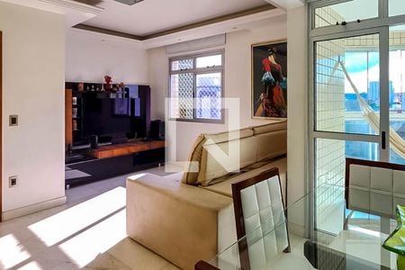 Sala de apartamento à venda com 4 quartos, 125m² em Padre Eustáquio, Belo Horizonte