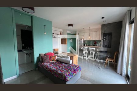 Sala de apartamento para alugar com 1 quarto, 54m² em Sumaré, São Paulo