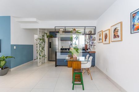 Sala de apartamento à venda com 3 quartos, 84m² em Havaí, Belo Horizonte
