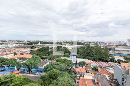 Vista da varanda de apartamento à venda com 2 quartos, 54m² em Vila Euro, São Bernardo do Campo
