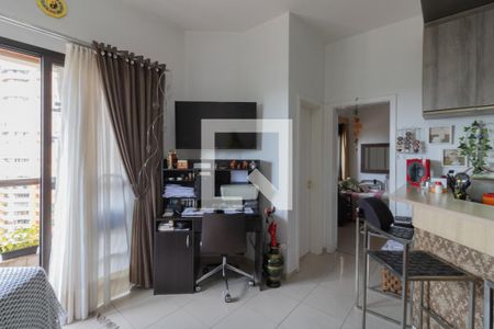 Sala de apartamento à venda com 1 quarto, 40m² em Jardim Ampliação, São Paulo