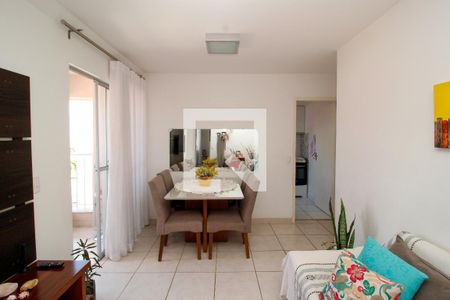 Sala de apartamento à venda com 2 quartos, 57m² em Pompéia, Belo Horizonte