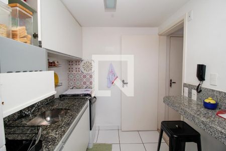 Cozinha de apartamento à venda com 2 quartos, 57m² em Pompéia, Belo Horizonte