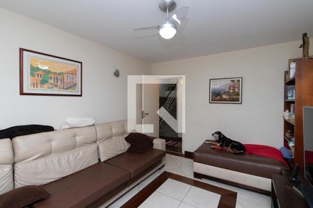 Sala de Lareira de casa de condomínio para alugar com 3 quartos, 360m² em Vila Albertina, São Paulo