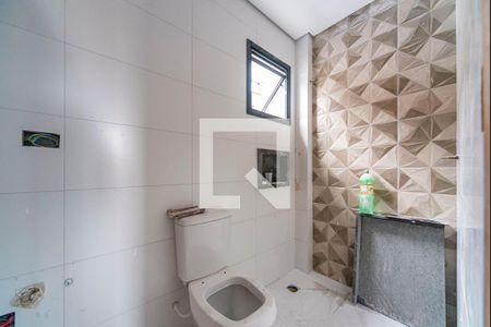 Banheiro de apartamento à venda com 2 quartos, 90m² em Jardim Ocara, Santo André