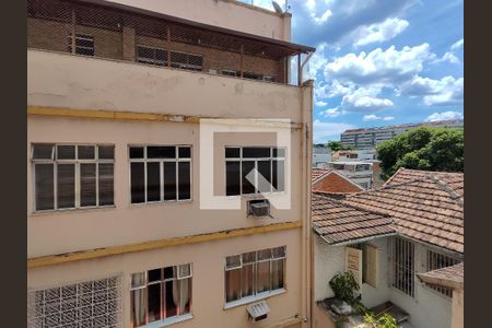 Vista da Sala de apartamento para alugar com 1 quarto, 58m² em Vila Isabel, Rio de Janeiro